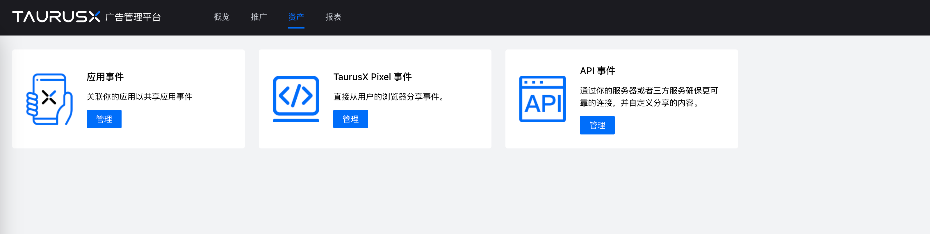 资产管理示意